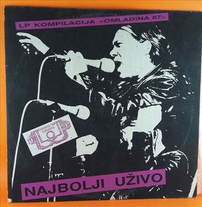 Omladina `87 - Najbolji Uživo, LP, retko!
