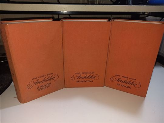 Anđelika - 3 knjige