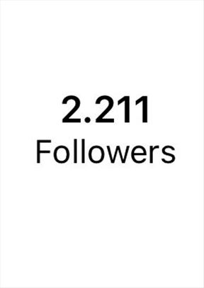 Instagram profil 2,2k+