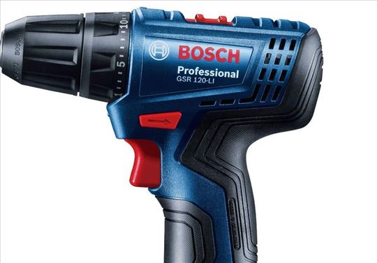 Bosch Aku bušilica GSR 120-LI, Solo, garancija 3G.