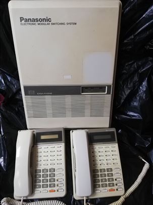 Panasonic KXT 616 tel.centrala i sistemski telefon