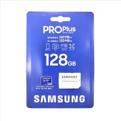 Samsung PRO Plus 128GB U3 4K V30 A2 160MB/s
