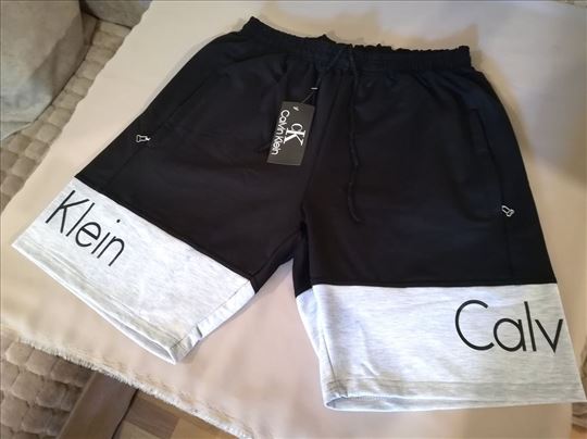 Nove muške pamučne bermude Calvin Klein crne 3XL