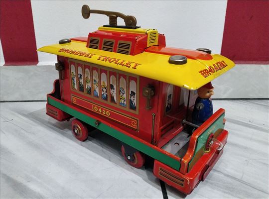 Limena igracka - trolejbus - Made in Japan