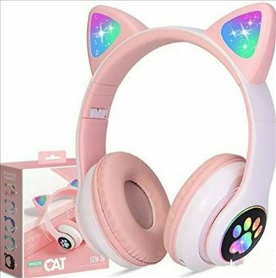 Mačka bežične slušalice- Maca slušalice devojčice