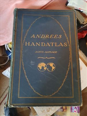 Andrees Handatlas Achte Auflage 