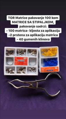 Tor Matrice  100 kom i klesta  