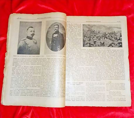 Ilustrovana ratna kronika, Kraljevina Srbija 1912.