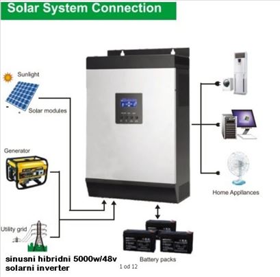 Solarni hibridni inverter 3000W/24v model.PS3KVA