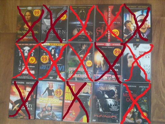 Razni DVD filmovi