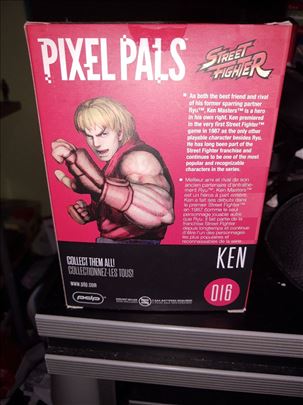 Street fighter pixel pals Ken figura