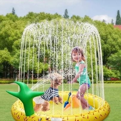 Bazen za decu sa prskalicama novo fontana 170 cm