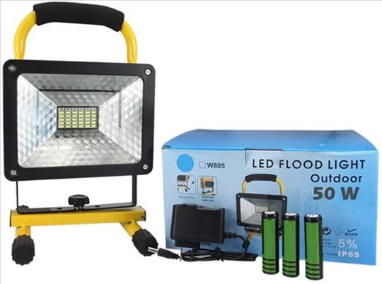Prenosni punjivi LED reflektor 50W  