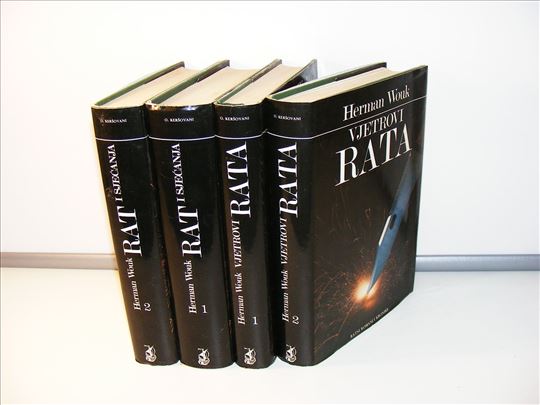 Herman Wouk Vjetrovi rata, Rat i sjecanja 1-4 komp