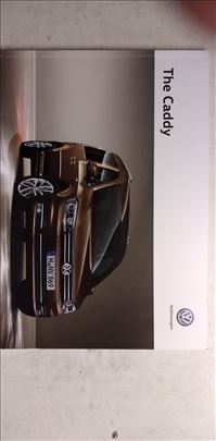 Prospekt VW Caddy 2017.nov,75 str.engleski
