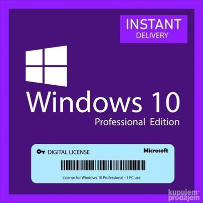 Microsoft Operativni sistem windows 10 pro 32/64 b