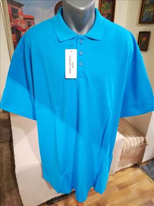 Nova muška pamučna majica sa kragnom Elephant 5XL