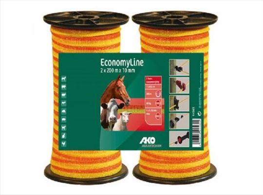 Traka za pastira 2X200m 10mm