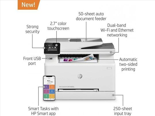 Laserski MF štampač HP Color LaserJet Pro M283fdw 
