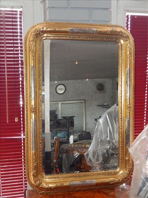 Neobarok ogledalo 100 x 65 cm, šlifovano staklo