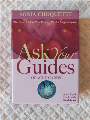 Ask Your Guides Oracle cards - karte