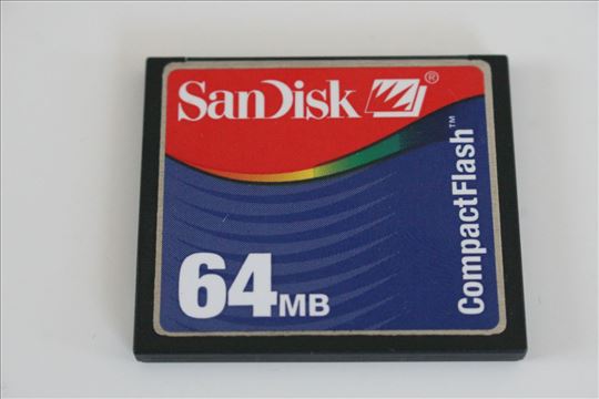 Memorijske San Disk CF kartice od 64 i 128MB