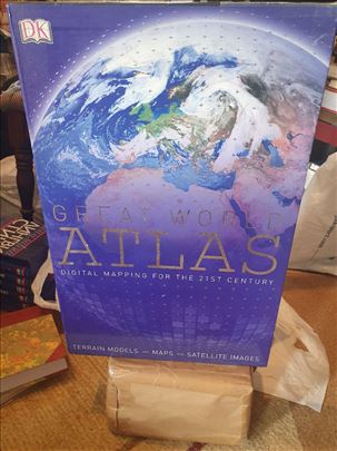 Great World Atlas digital mapping dk