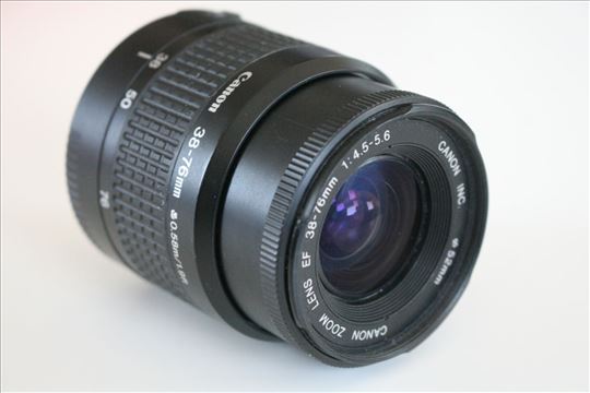 Canon zoom lens EF 38-76mm 1:4.5-5.6 (NA STANJU)