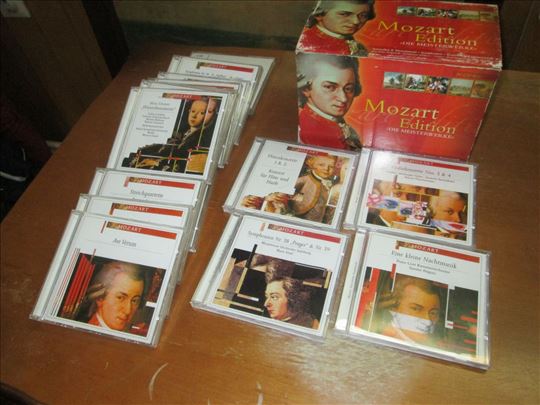 15 komada CD Mocarta