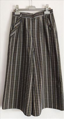 Vintage karo suknja-pantalone vel. XS/S
