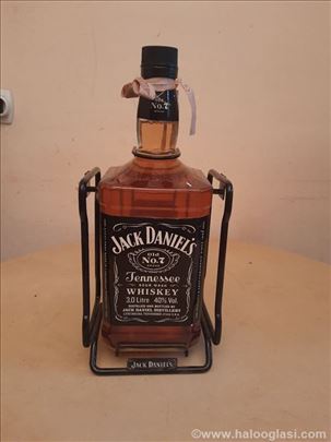 Jack Daniels whskey 3L flasa sa postoljem/stalkom