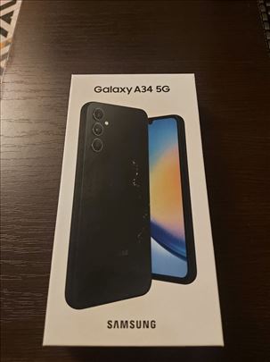 Samsung Galaxy A34 nov (Kupljen u Gigatronu)