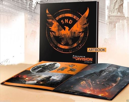 Tom Clancy The Division Art Book 20x20cm + Poster 
