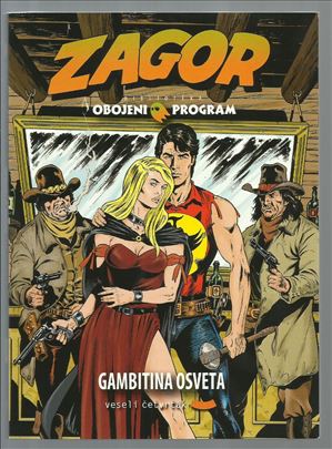 Zagor VČ Obojeni program 58 Gambitina osveta (kolo