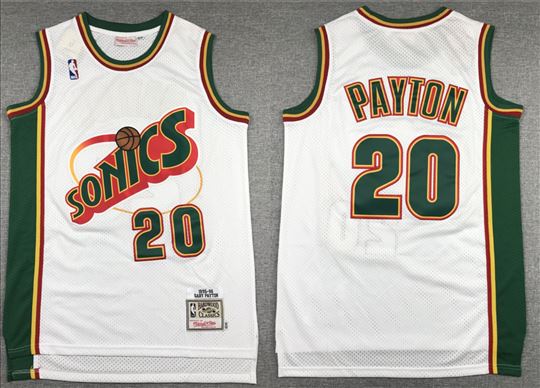 Gary Payton - Seattle Super6Sonics NBA dres 