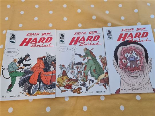 Hard Boiled 1-3 System Comics