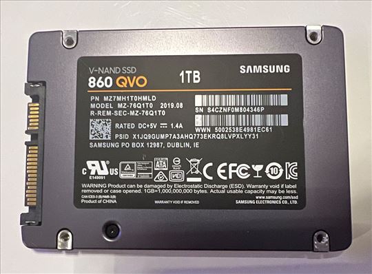 Samsung Qvo 860 1TB SSD