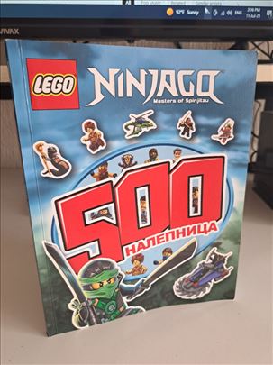 Lego Ninjago - 500 nalepnica