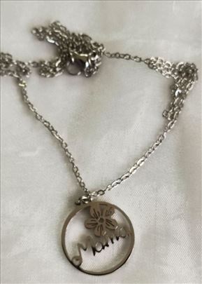 Ogrlica za mamu dužina lančića 45 cm