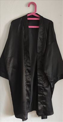 Svileni crni kimono vel. L/XL