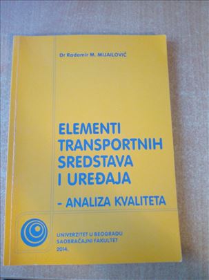 Elementi transportnih sredstava i uređaja