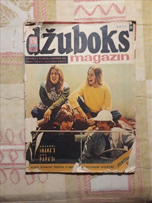 Časopis DŽUBOKS-magazin iz 1966.