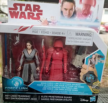 Star Wars Force Link Rey & Elite Praetorian Guard 