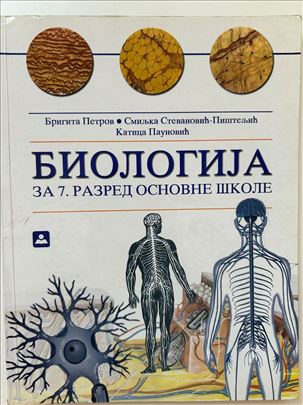 Udžbenik iz Biologije 7. razred-Zavod za udžbenike