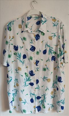 Vintage unikatna bluza-tunika od visloze XL/XXL Im