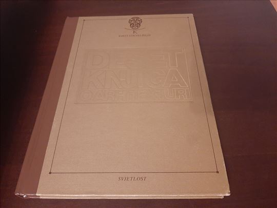 Deset knjiga o arhitekturi Vitruvius Vitruvije NOV