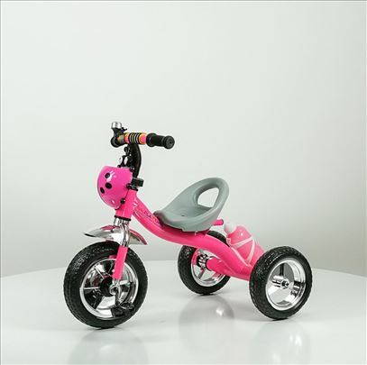 Metalni tricikl model 434 roze