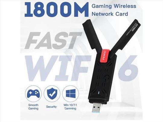 Wifi adapter 2.4GHz/5GHz-1800 Mbps