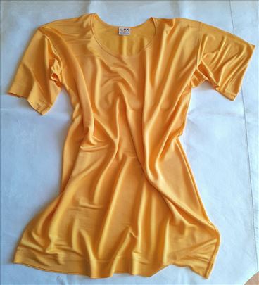 Majica, svila 100 %, prelepa, jarko žuta