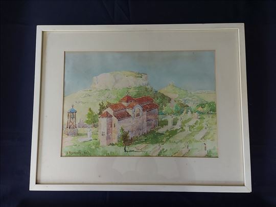Dušan Brkić – Akvarel  (1952)